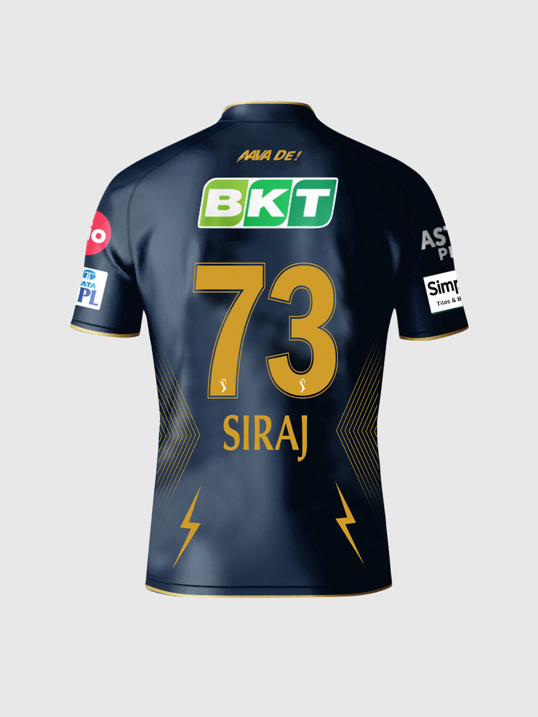 Gujarat Titans Official Mohammed Siraj Player Edition Match Jersey 2025 (3)