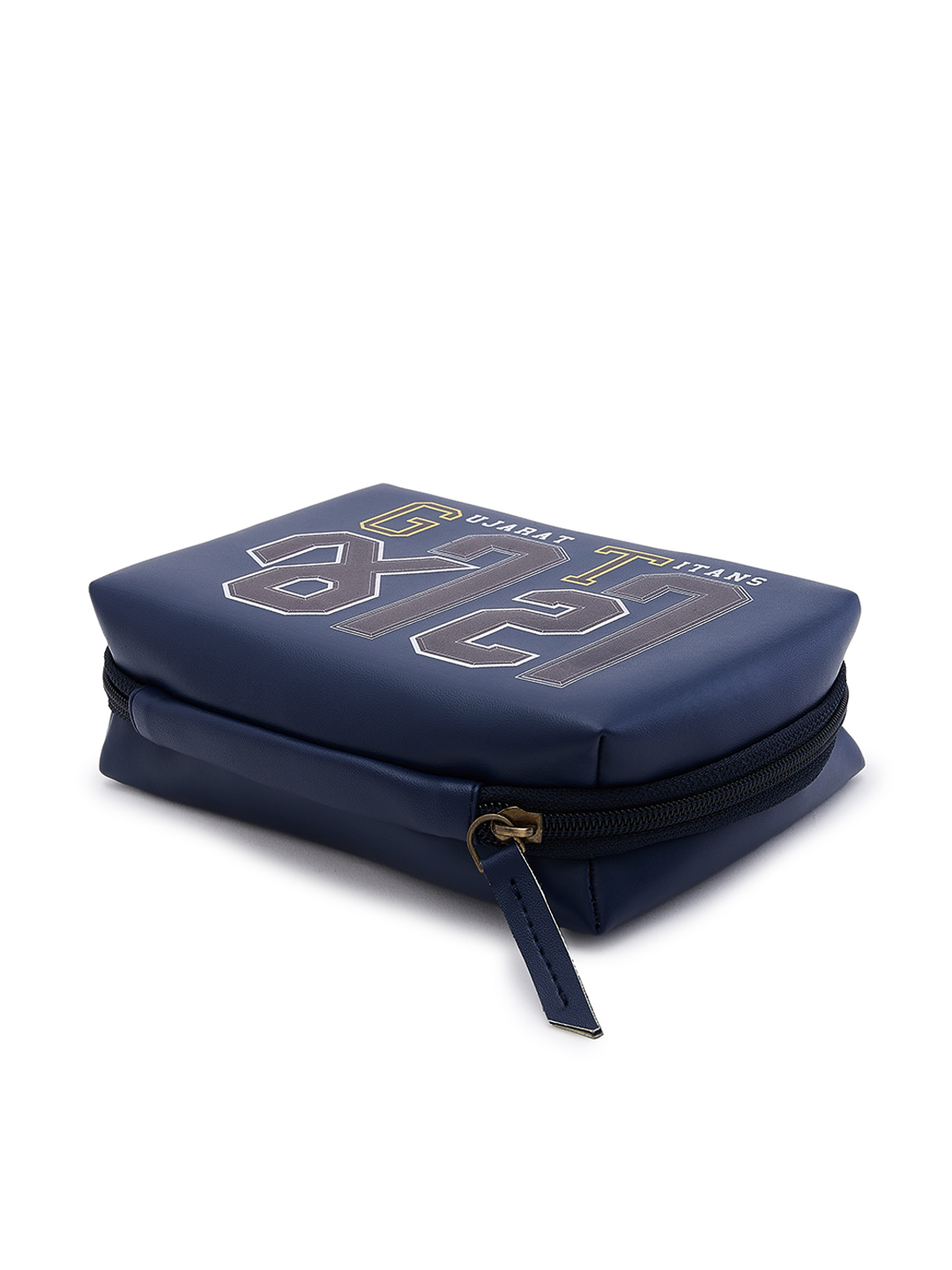Gujarat Titans Portable Electronics Accessories and Gadget Organizer Bag with Multi Compartments (Blue) (7)