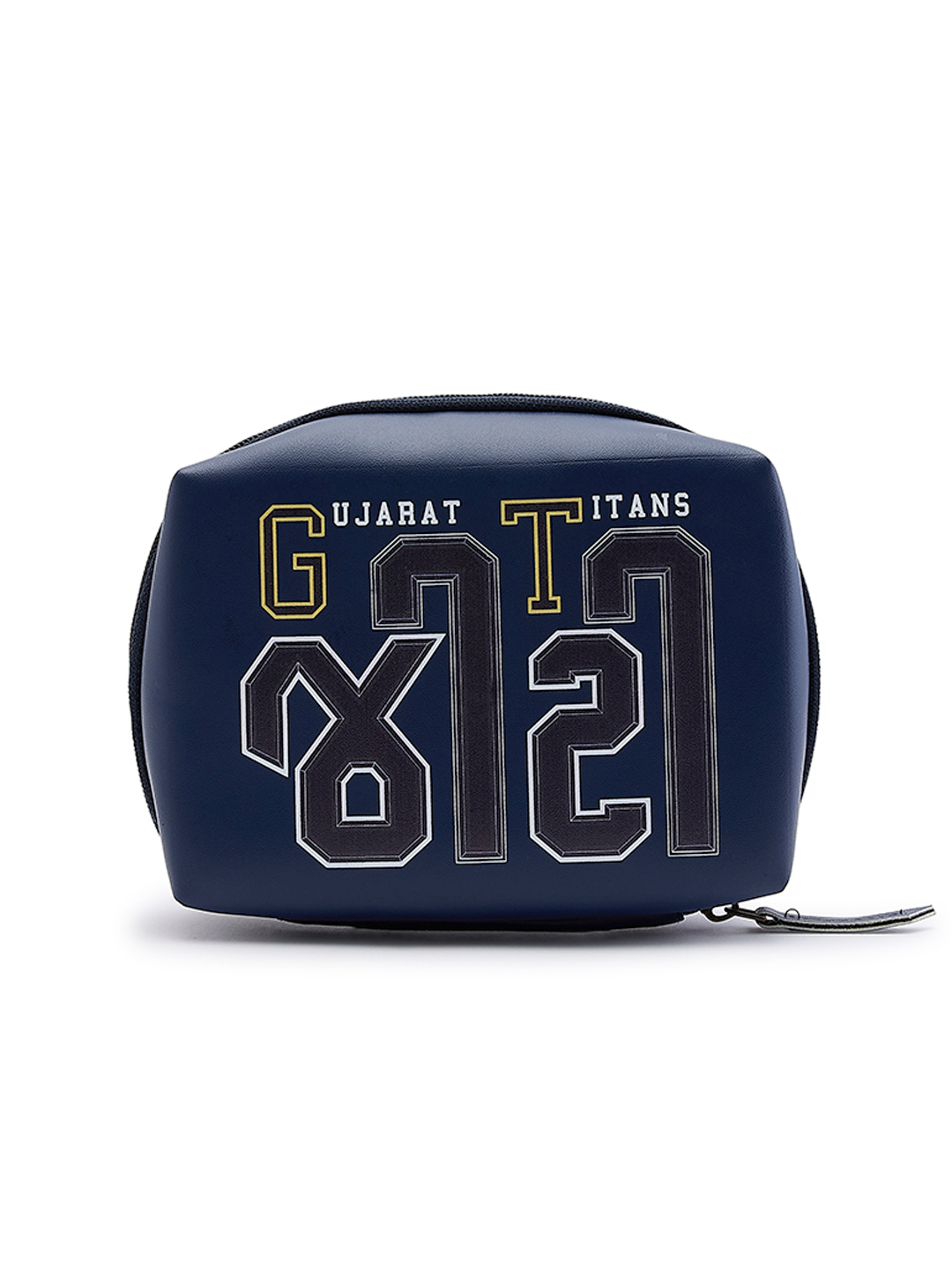 Gujarat Titans Portable Electronics Accessories and Gadget Organizer Bag with Multi Compartments (Blue)