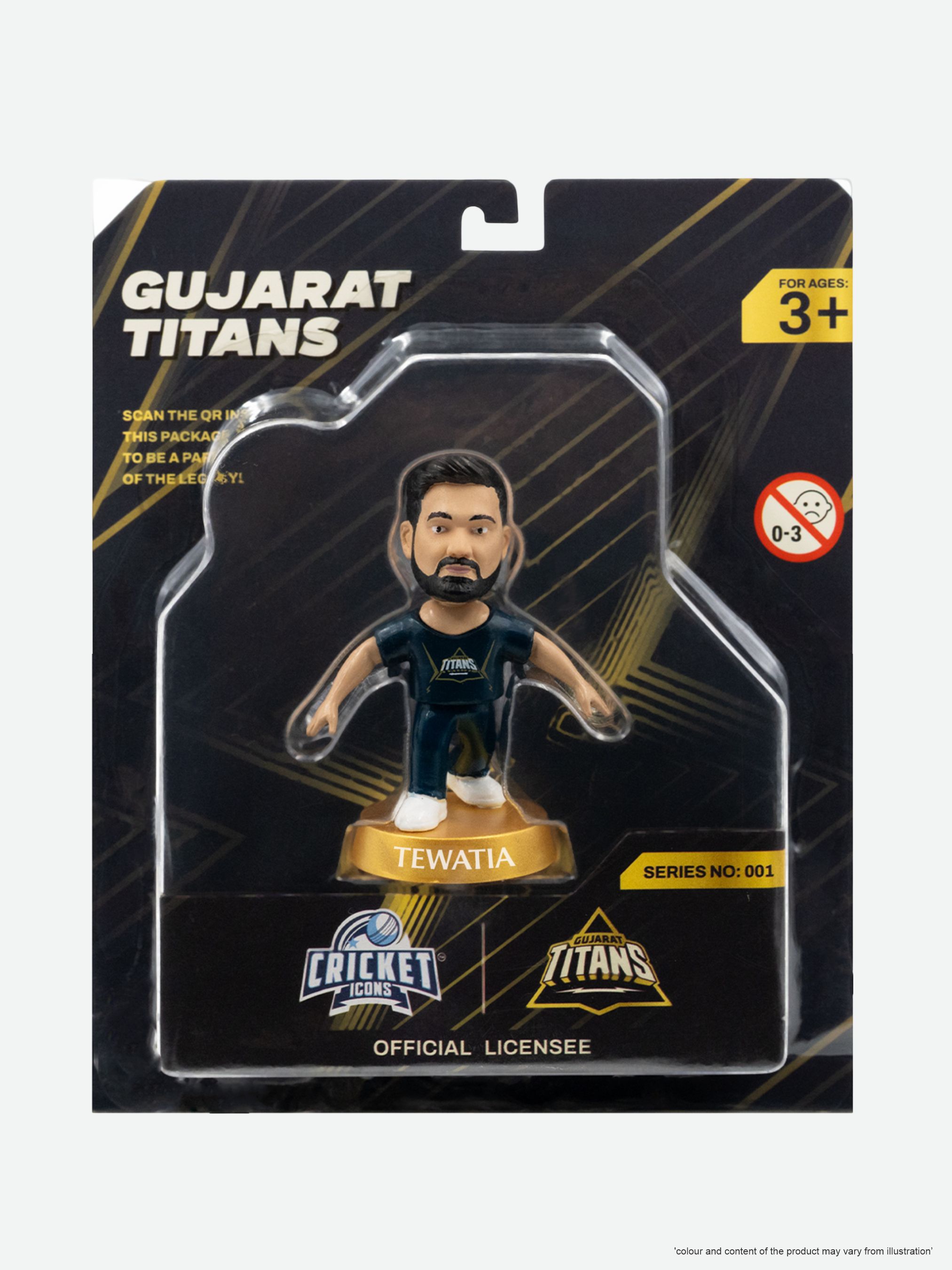 Gujarat Titans Rahul Tewatia Gujarat Titans Collectible Miniature Figurine (7)