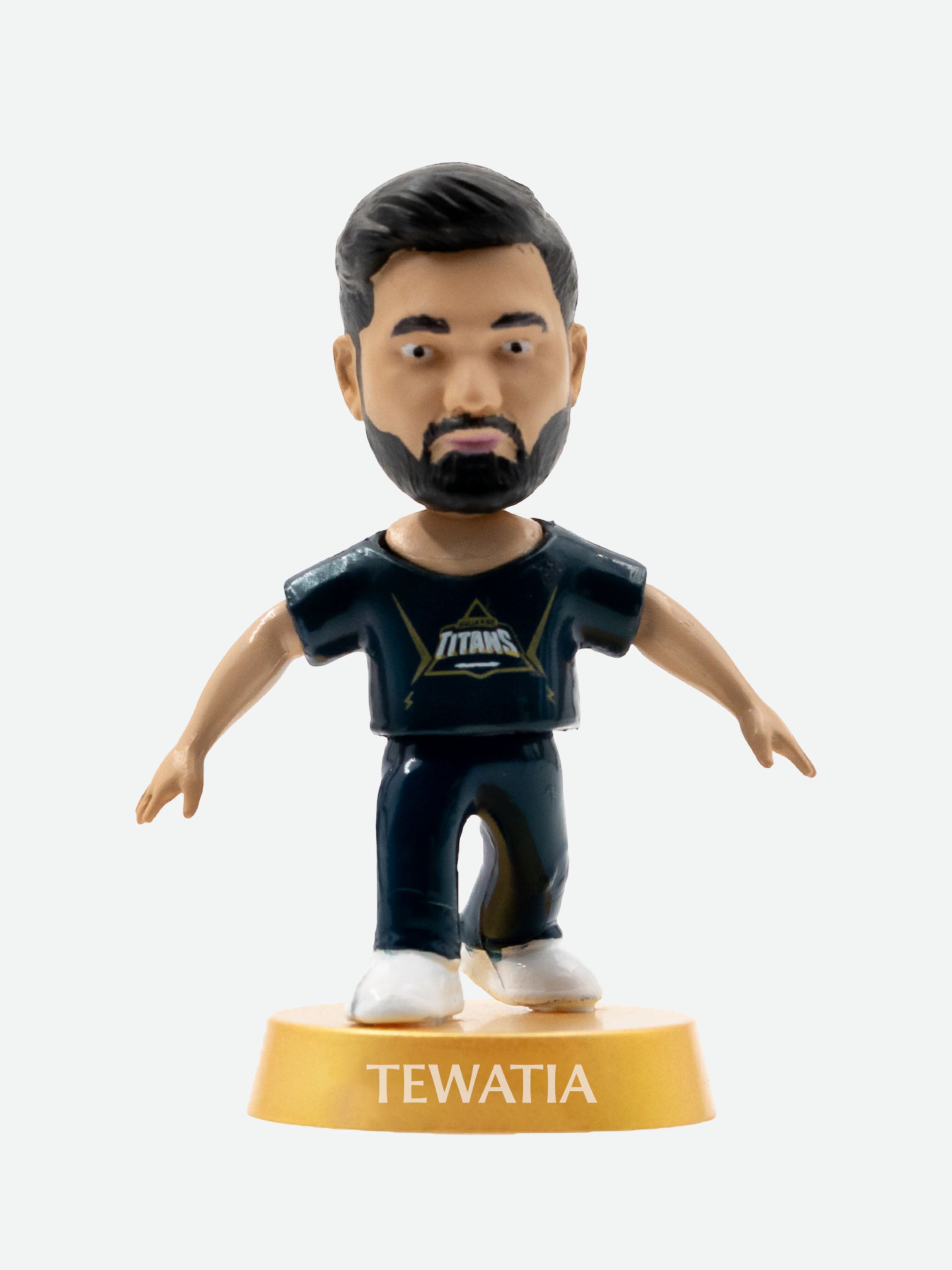 Gujarat Titans Rahul Tewatia Gujarat Titans Collectible Miniature Figurine (2)