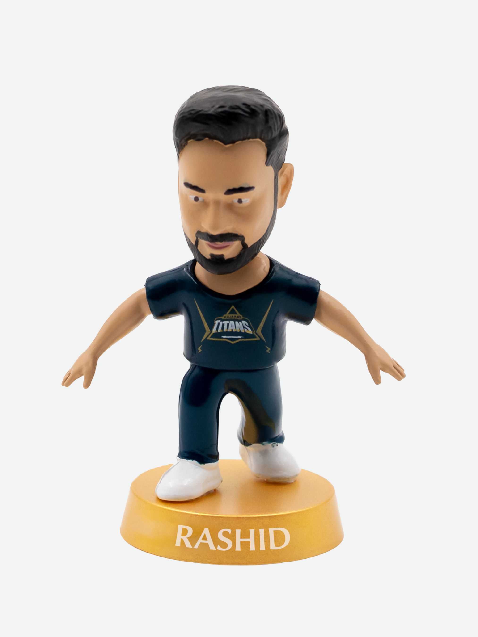 Gujarat Titans Rashid Khan Gujarat Titans Collectible Miniature Figurine (3)