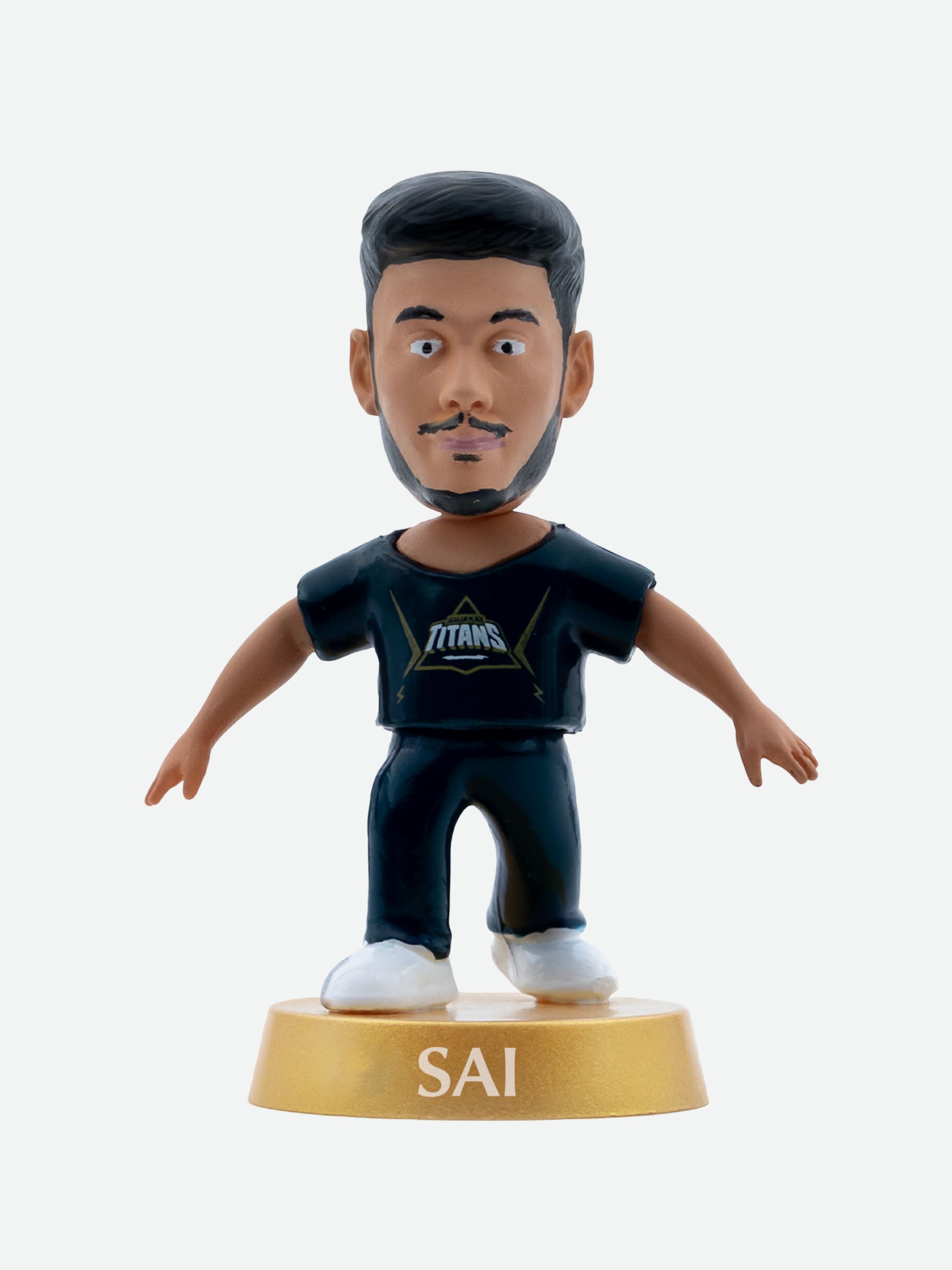 Gujarat Titans  Sai Sudharsan Gujarat Titans Collectible Miniature Figurine (3)