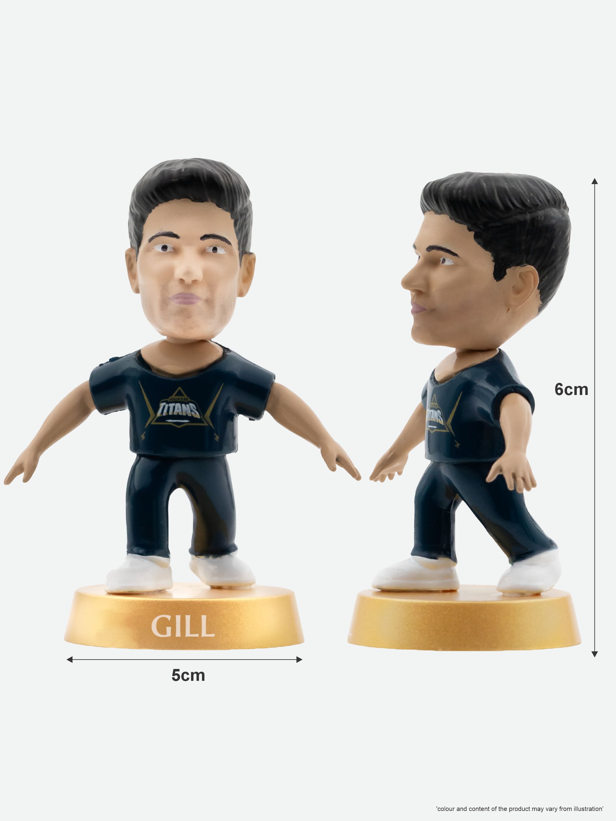 Gujarat Titans Shubman Gill Gujarat Titans Collectible Miniature Figurine (7)