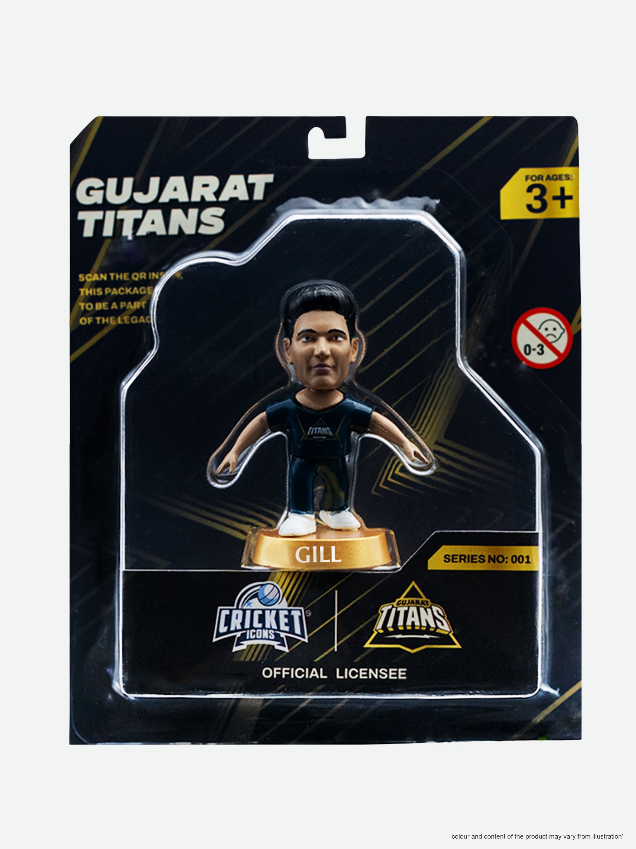 Gujarat Titans Shubman Gill Gujarat Titans Collectible Miniature Figurine (2)