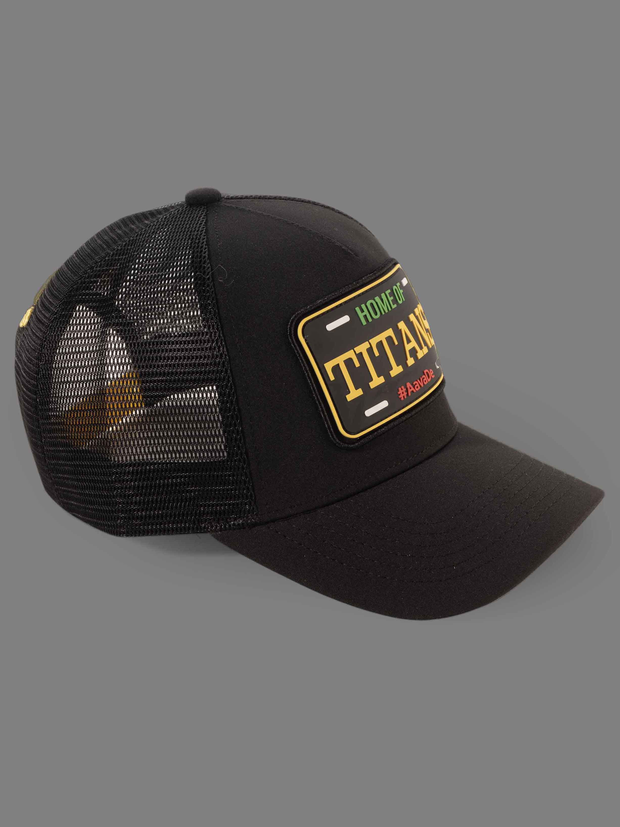 Gujarat Titans Sleek Black Cap for a Cool and Versatile Style (2)