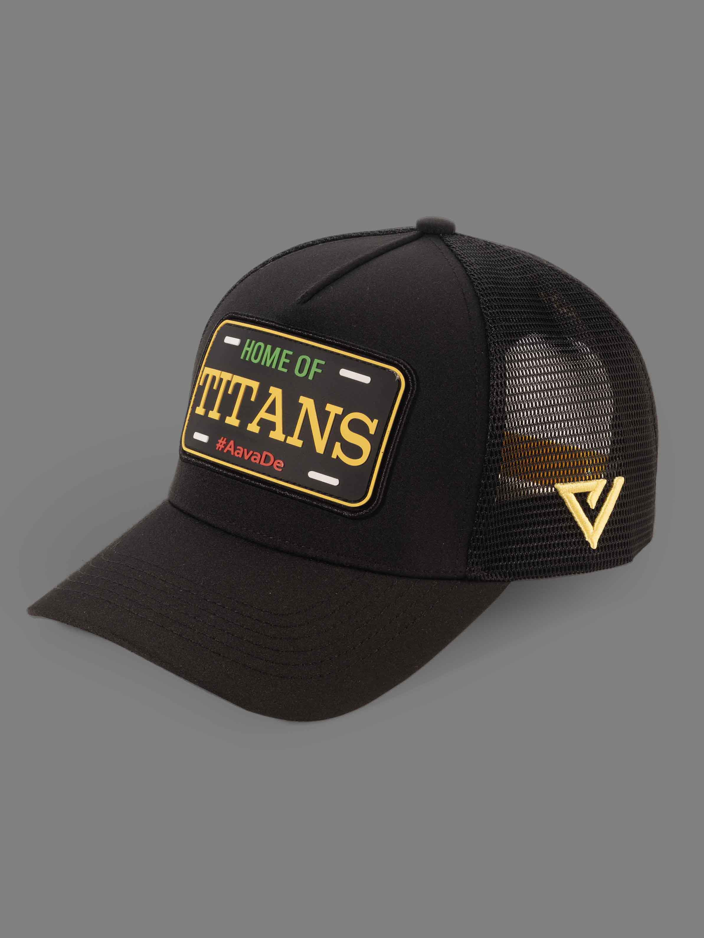 Gujarat Titans Sleek Black Cap for a Cool and Versatile Style (3)