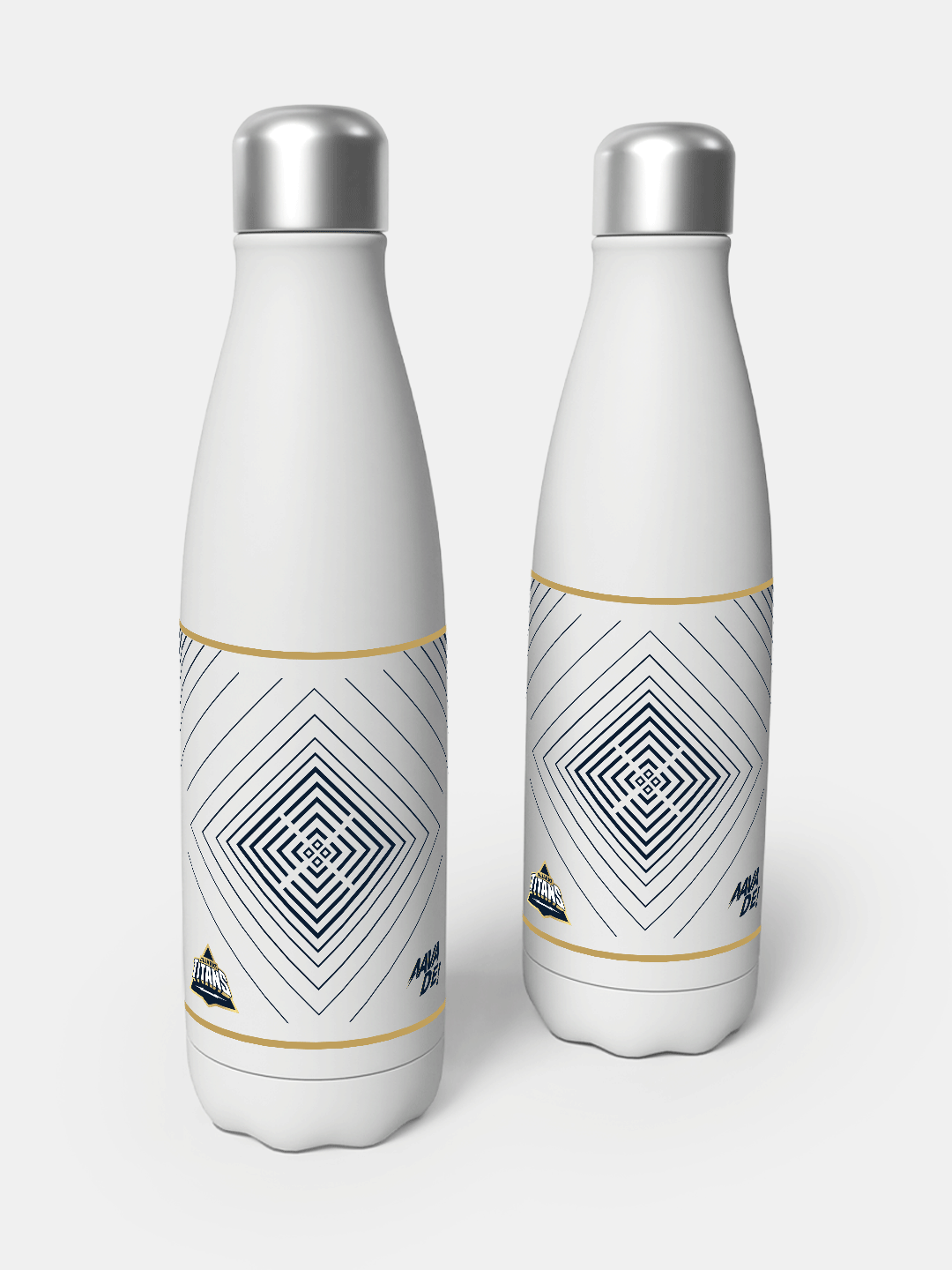 Gujarat Titans White Printed Aava De Double Walled Stainless Steel Vacuum Insulated Flask Water Bottle - 500 ML (6)