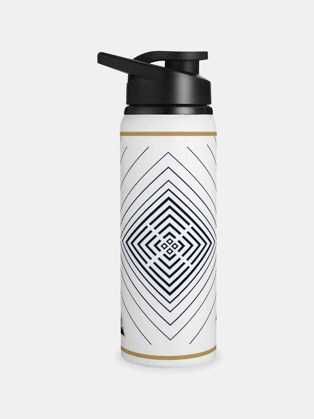 Gujarat Titans Whte and Black Printed Single Walled Aluminium Sports Sipper Bottle - 750 ML (1)