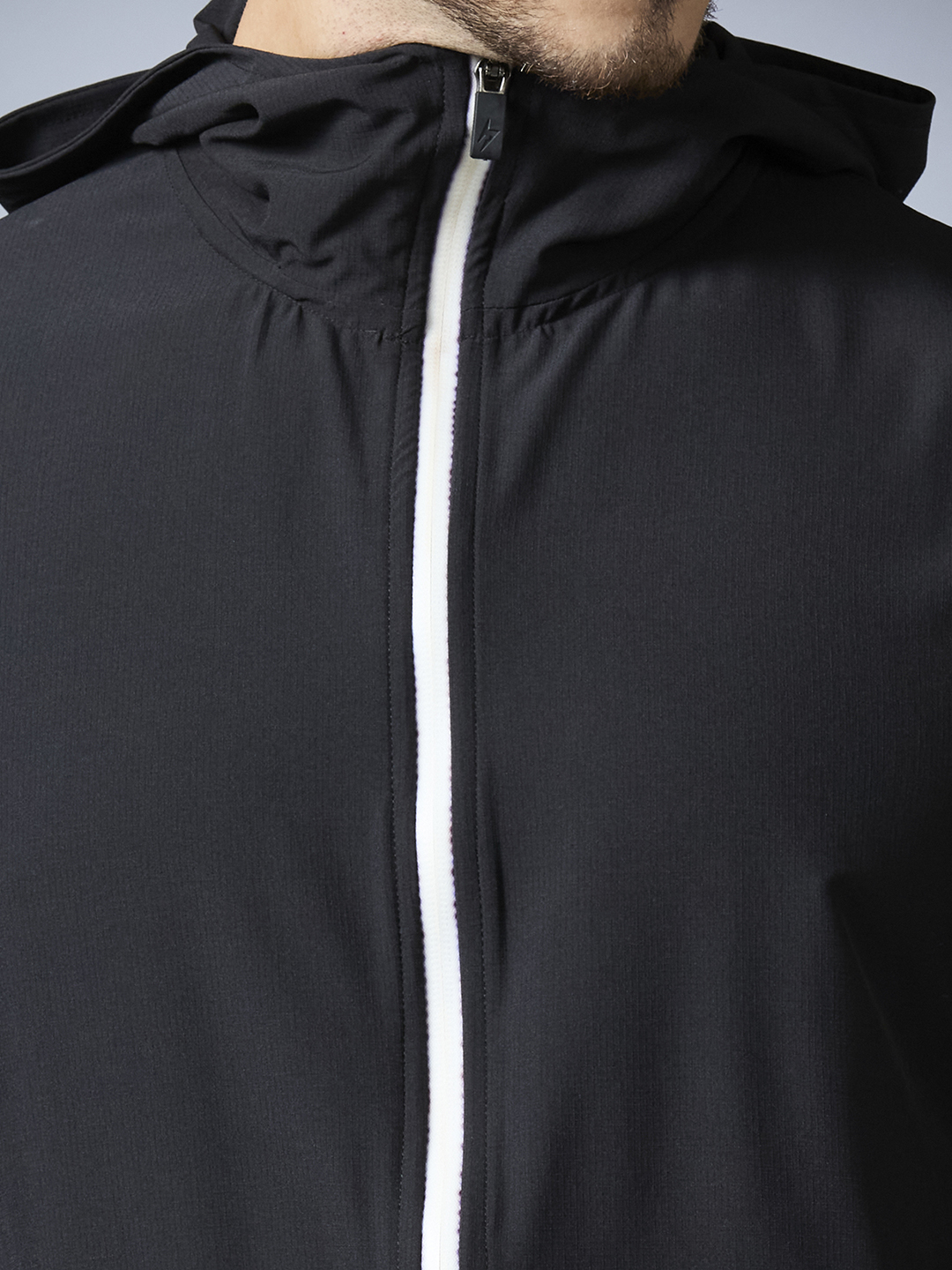 Hardik Pandya Accelerate Regular Fit Jacket in Black for Men
 (7)