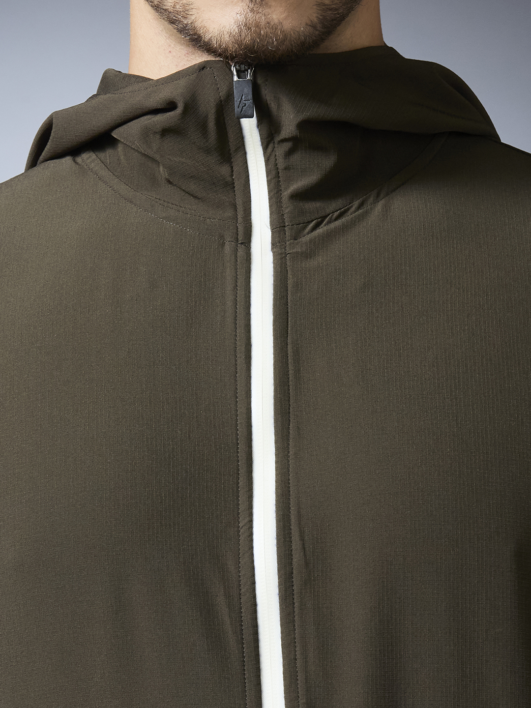 Hardik Pandya Accelerate Regular Fit Jacket in Olive for Men (5)