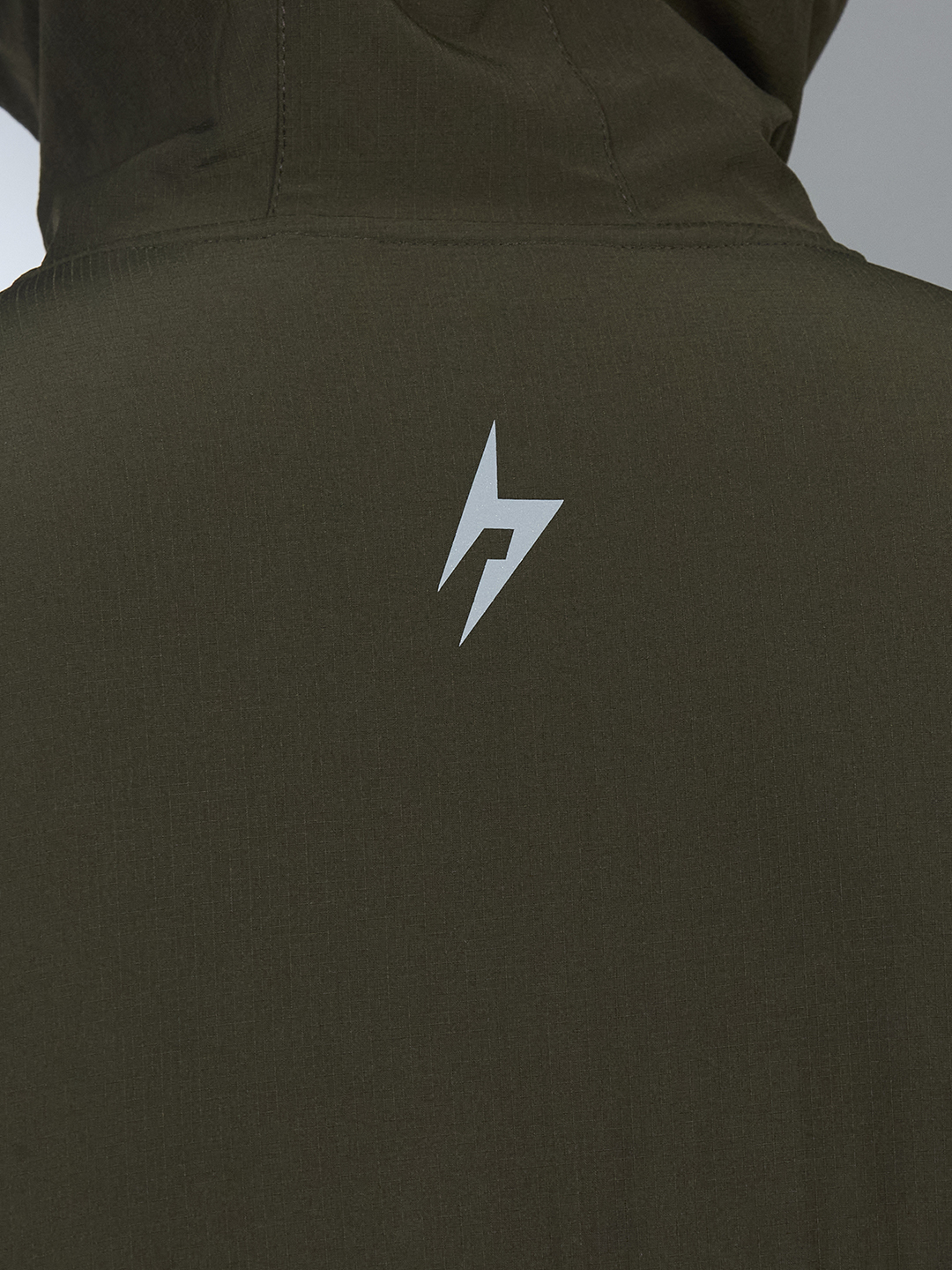 Hardik Pandya Accelerate Regular Fit Jacket in Olive for Men (6)