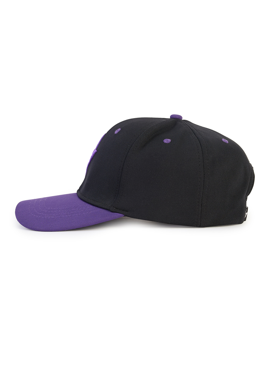 Hardik Pandya Bolt Mesh Snapback Adjustable Hiphop Polyester Cap (Black Purple) (7)