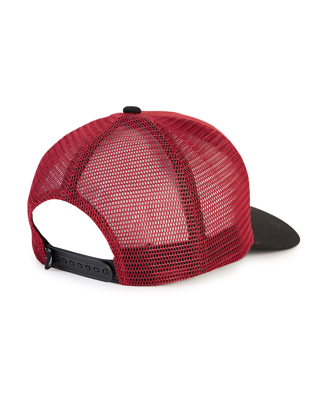 Hardik Pandya Bolt Mesh Snapback Adjustable Hiphop Polyester Cap (Red Black) (6)