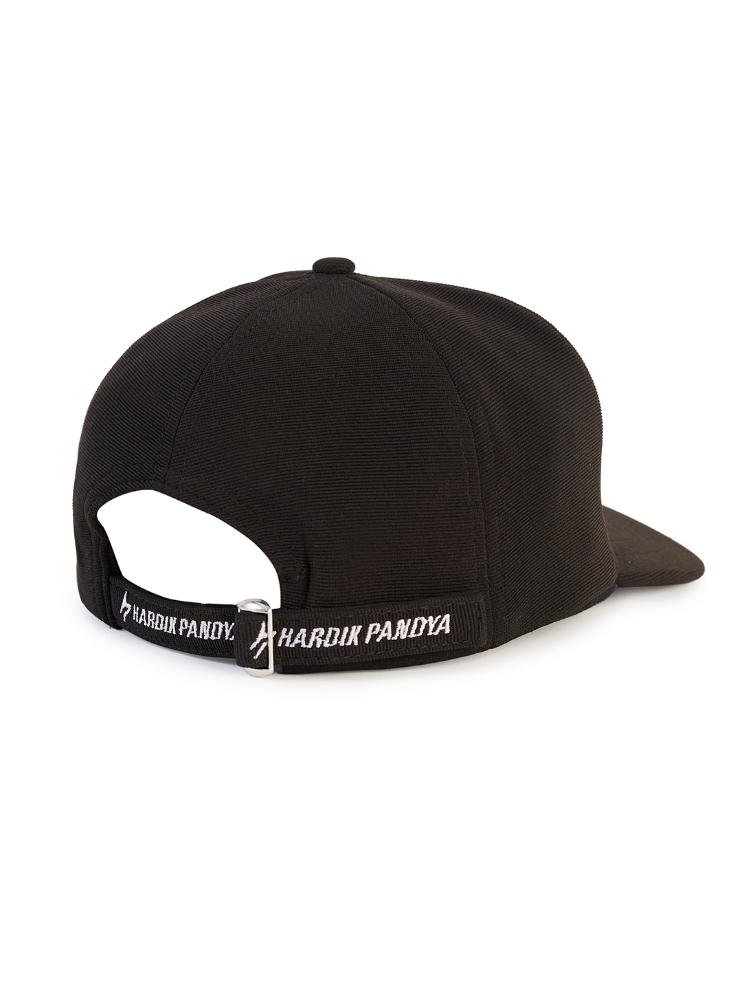 Hardik Pandya Bolt Mesh Snapback Adjustable Hiphop Polyester Cap (White Black) (7)