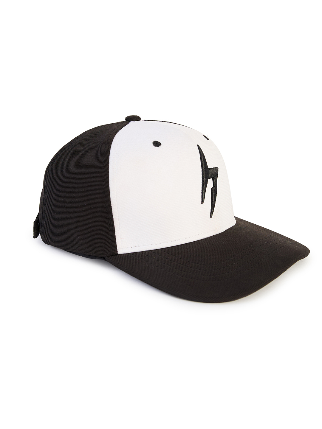 Hardik Pandya Bolt Mesh Snapback Adjustable Hiphop Polyester Cap (White Black) (9)