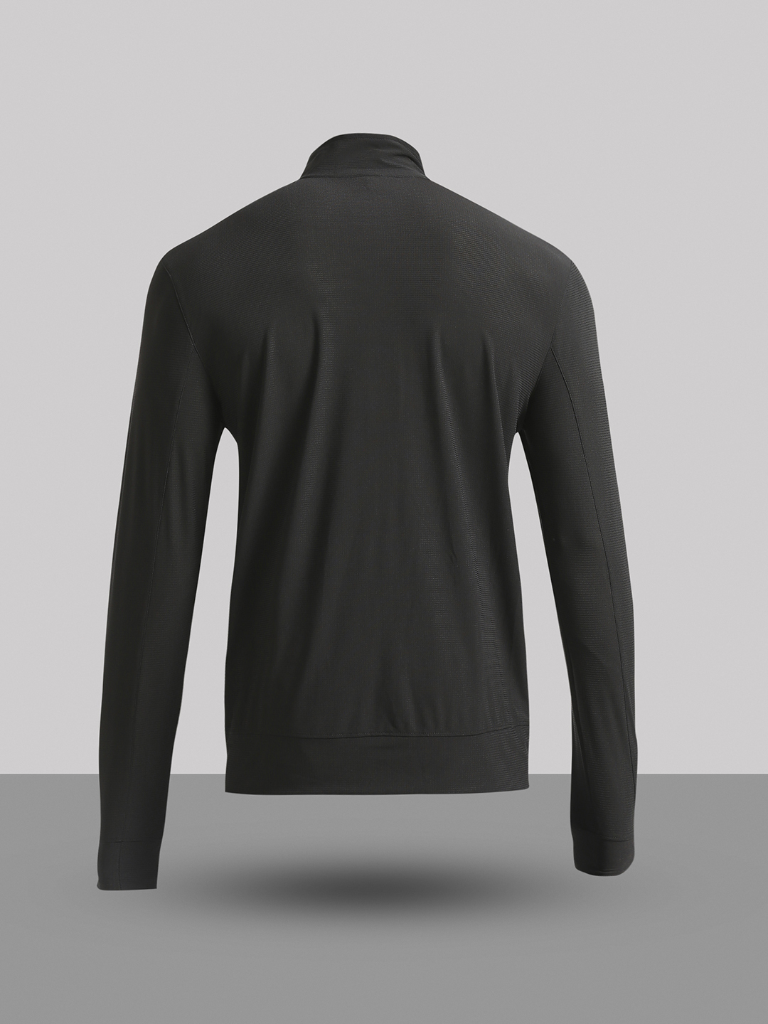 Hardik Pandya Elevate Long-Sleeve Regular Fit Performance Jacket in Black for Men (9)