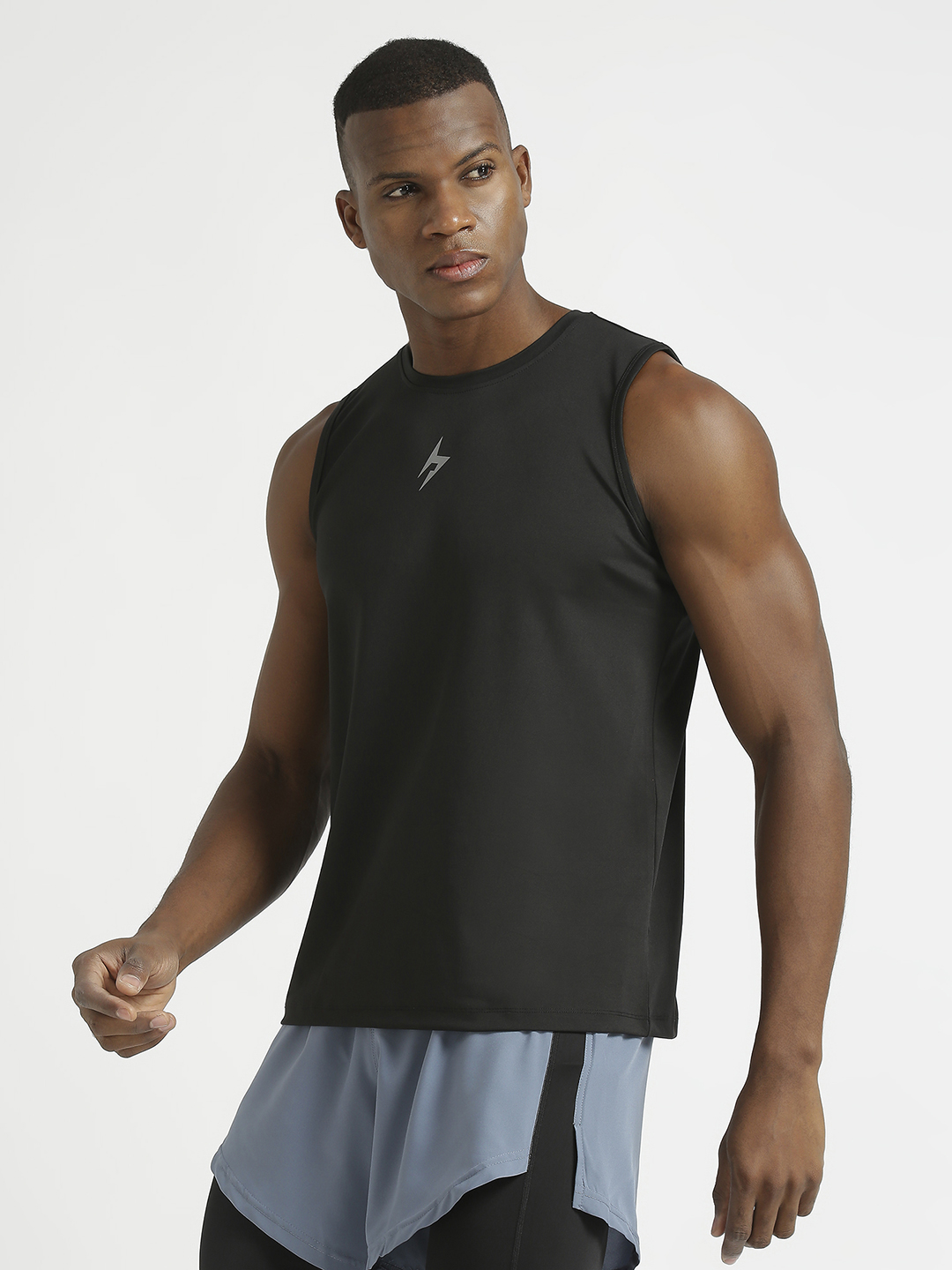 Hardik Pandya FlexFit 4-Way Stretch Vest in Black for Men (3)
