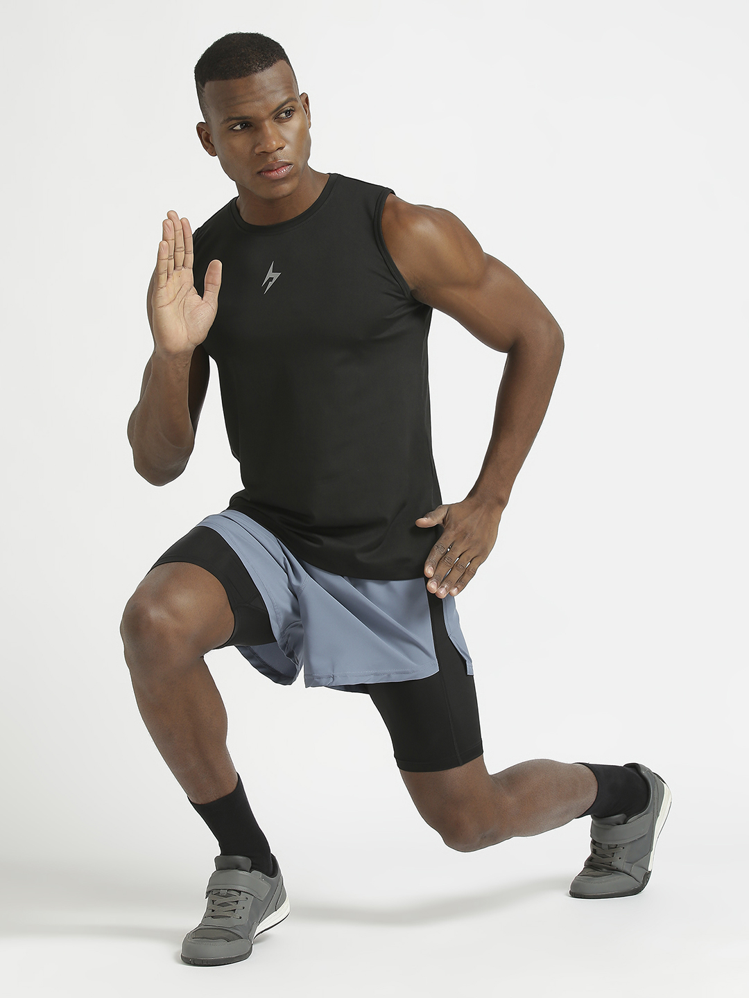 Hardik Pandya FlexFit 4-Way Stretch Vest in Black for Men (6)