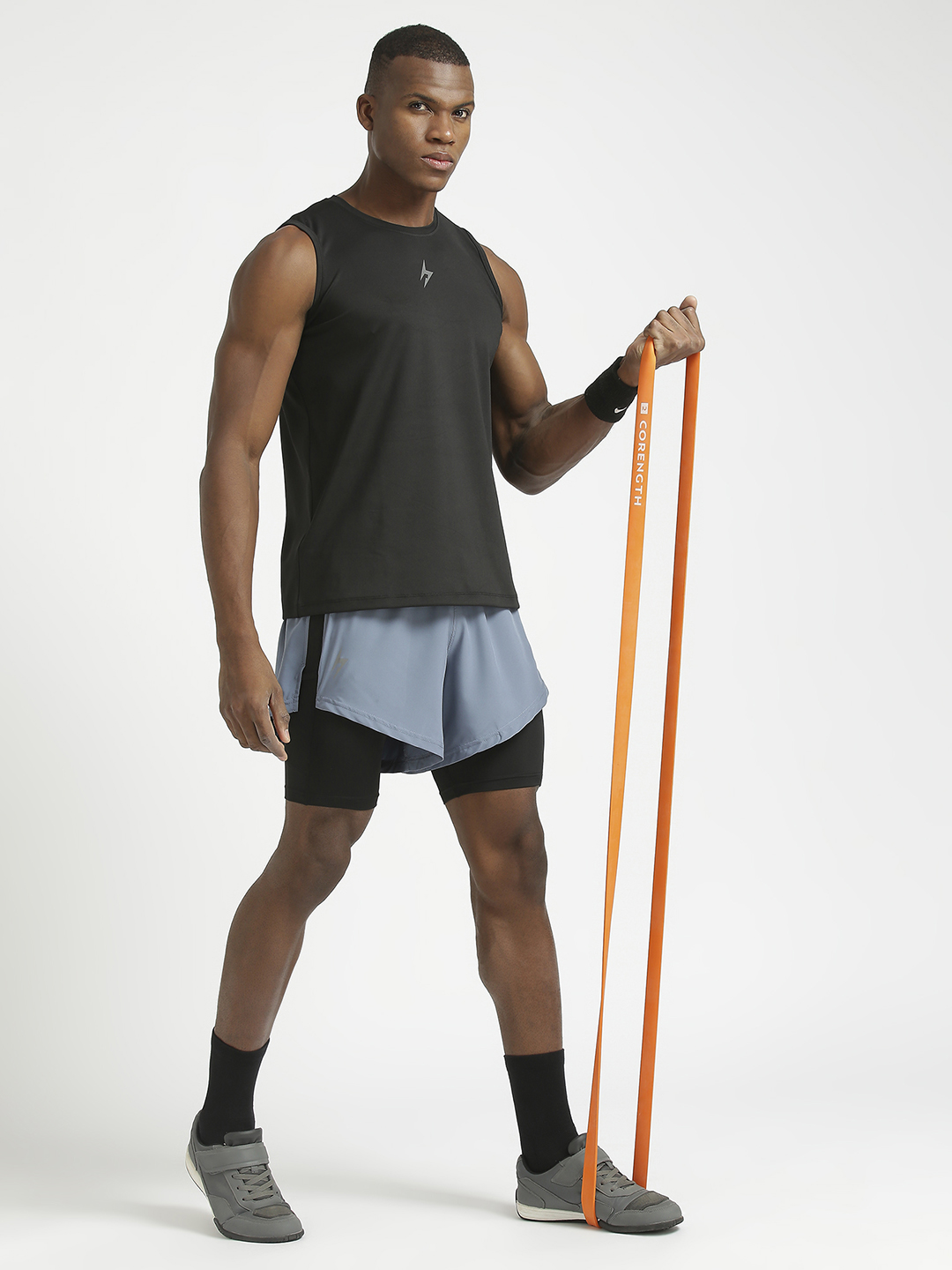 Hardik Pandya FlexFit 4-Way Stretch Vest in Black for Men (7)