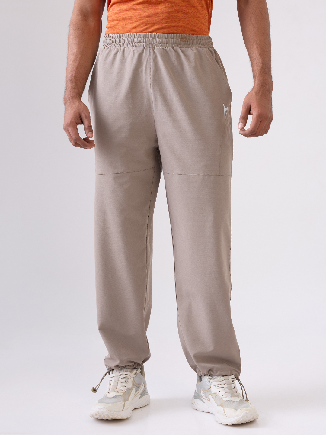 Hardik Pandya Men Clutch Active Wear Beige Track Pant for Workout, Gym, Running, Yoga, Indoor & Outdoor Sports (2)