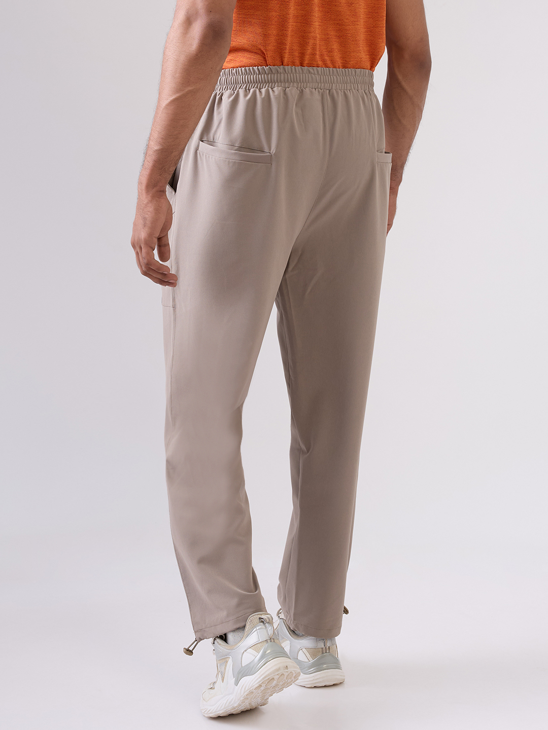 Hardik Pandya Men Clutch Active Wear Beige Track Pant for Workout, Gym, Running, Yoga, Indoor & Outdoor Sports (4)