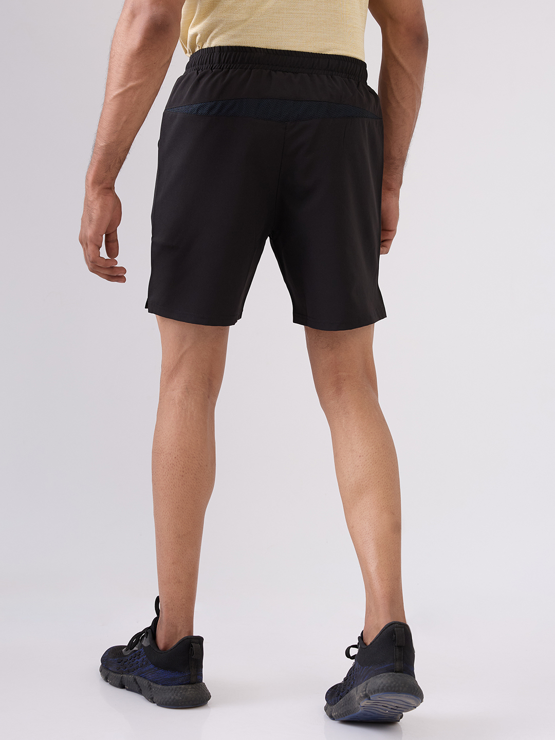 Hardik Pandya Men PowerPlay Athletic Lightweight Activewear Black Shorts for Workout, Gym, Running, Yoga and Sports (3)