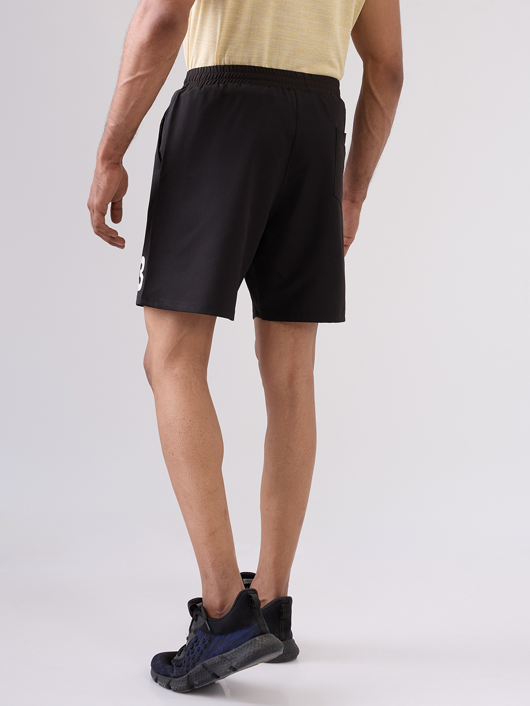 Hardik Pandya Men Alpha 33 Athletic Lightweight Activewear Black Shorts for Workout, Gym, Running, Yoga and Sports (3)