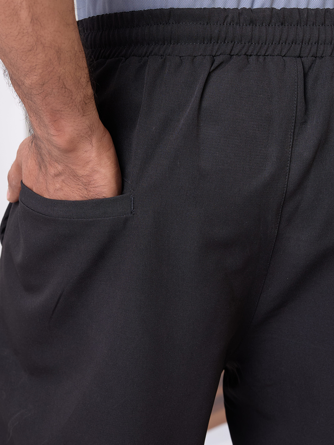 Hardik Pandya Men Clutch Active Wear Black Track Pant for Workout, Gym, Running, Yoga, Indoor & Outdoor Sports (8)