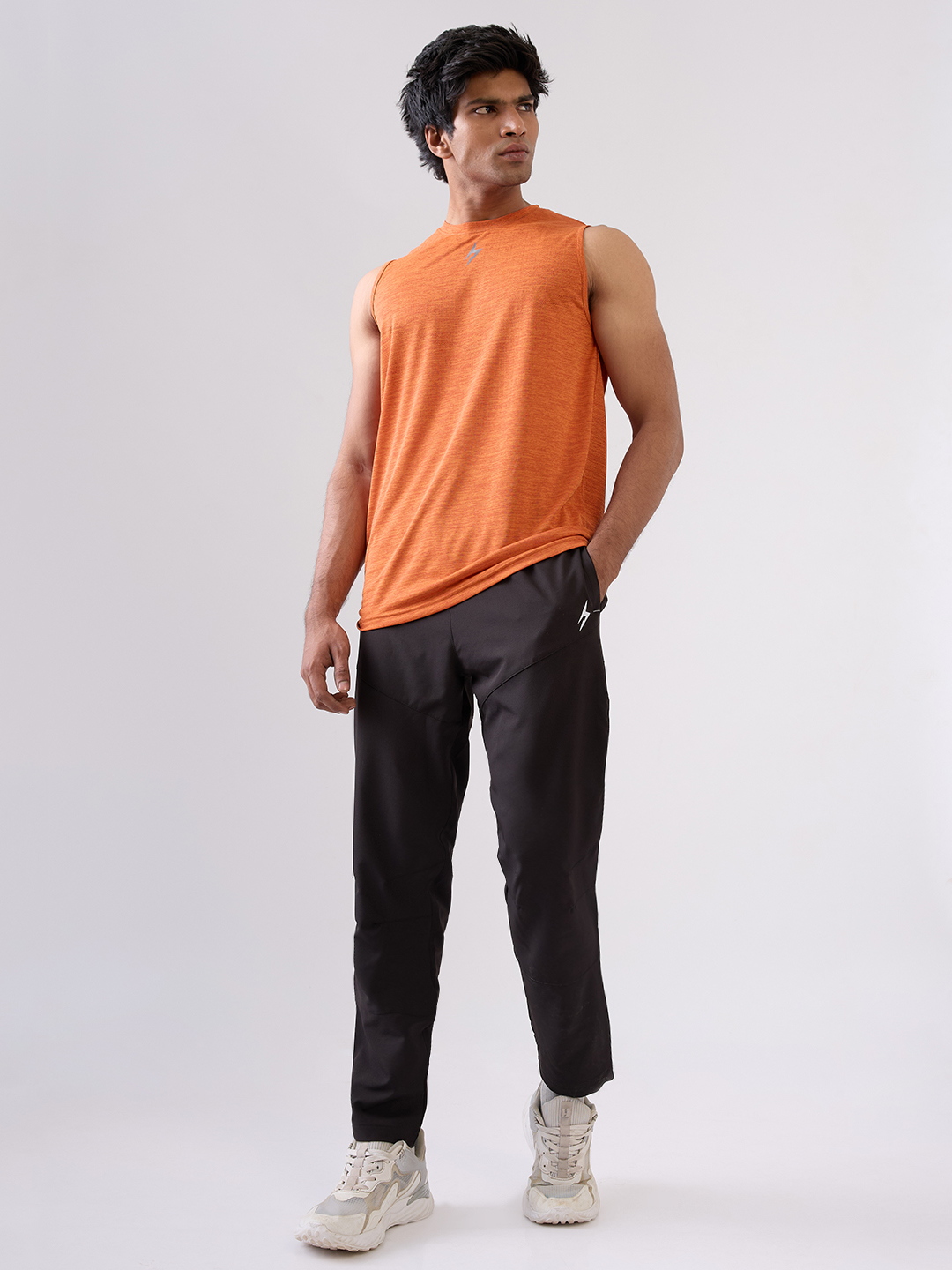 Hardik Pandya Men Grind Outdoor Black Track Pant for Workout, Gym, Running, Yoga, Indoor & Outdoor Sports (7)