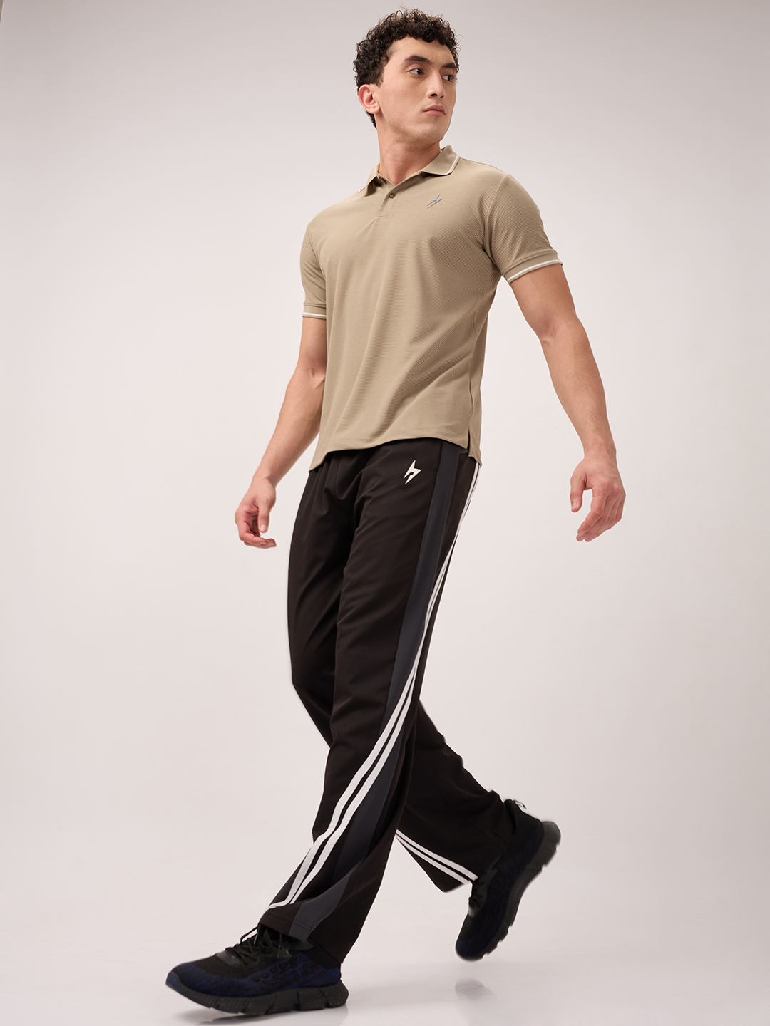 Hardik Pandya Men Fastlane Outdoor Black/Gey Track Pant for Workout, Gym, Running, Yoga, Indoor & Outdoor Sports (6)