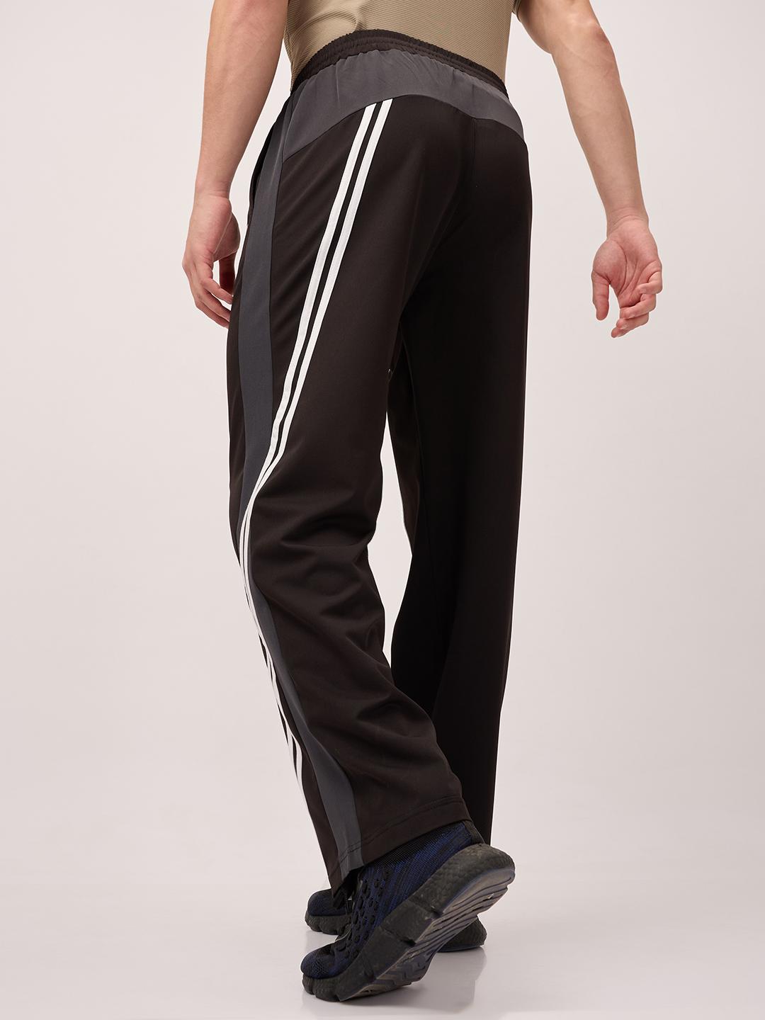 Hardik Pandya Men Fastlane Outdoor Black/Gey Track Pant for Workout, Gym, Running, Yoga, Indoor & Outdoor Sports (3)