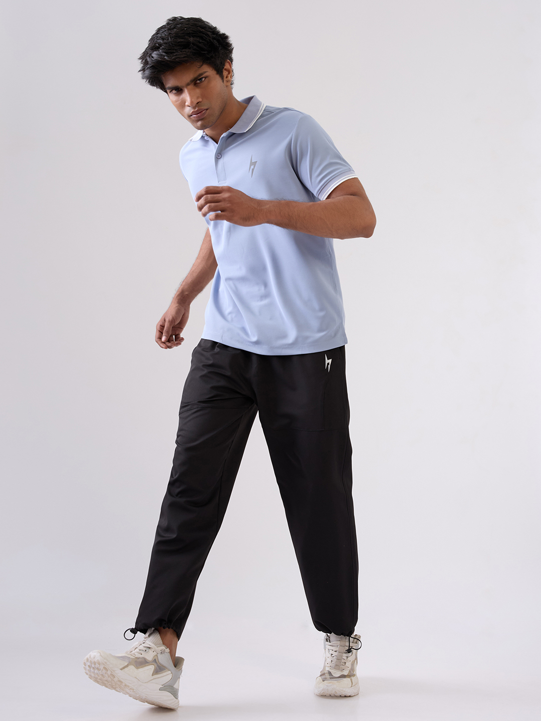 Hardik Pandya Men MVP Polo Neck Casual Wear Blue Shadow T-Shirt (7)