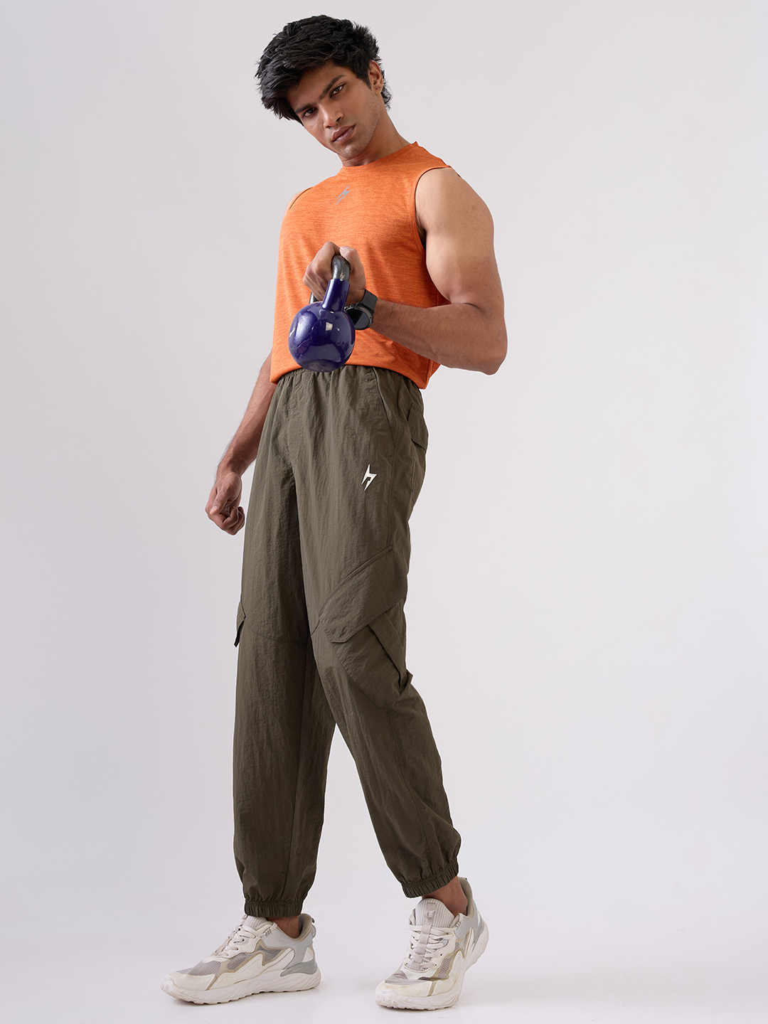 Hardik Pandya Men Drive Outdoor Dark Olive Track Pant for Workout, Gym, Running, Yoga, Indoor & Outdoor Sports (5)