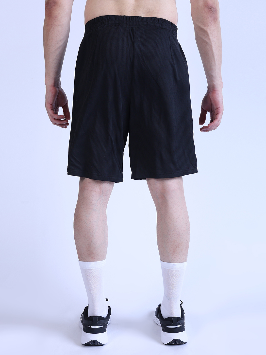 Hardik Pandya Men Adaptive Athletic Lightweight Activewear Black Short for Workout, Gym, Running, Yoga and Sports (6)