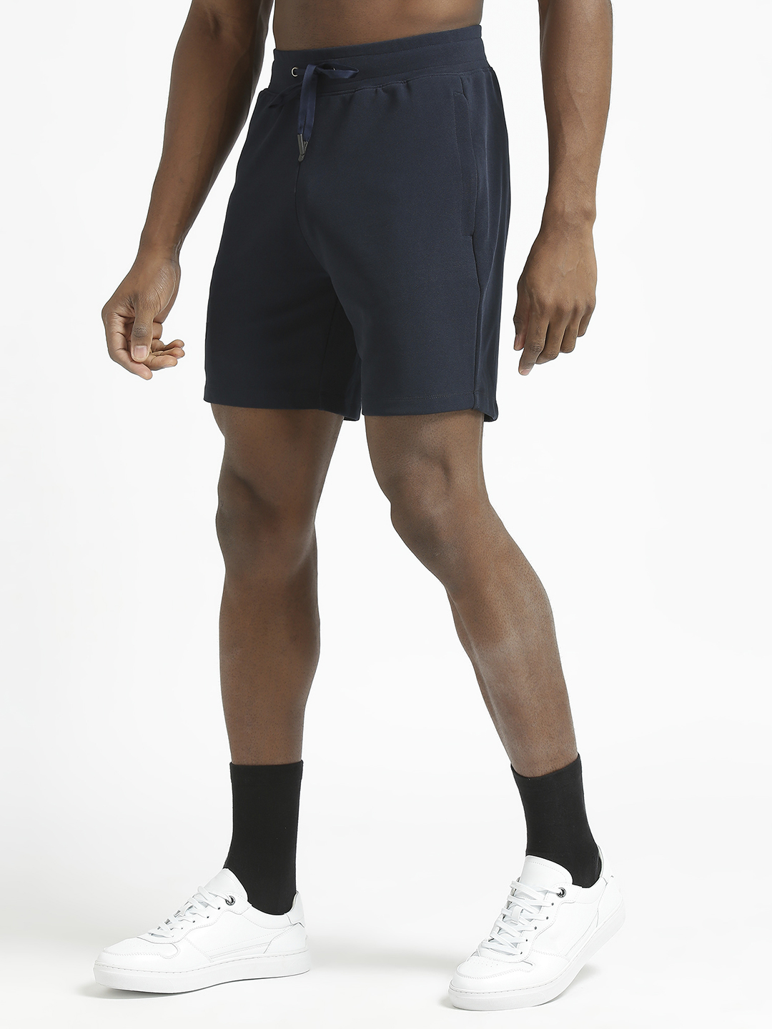 Hardik Pandya Men Adaptive Athletic Lightweight Activewear Navy Blue Short for Workout, Gym, Running, Yoga and Sports (2)