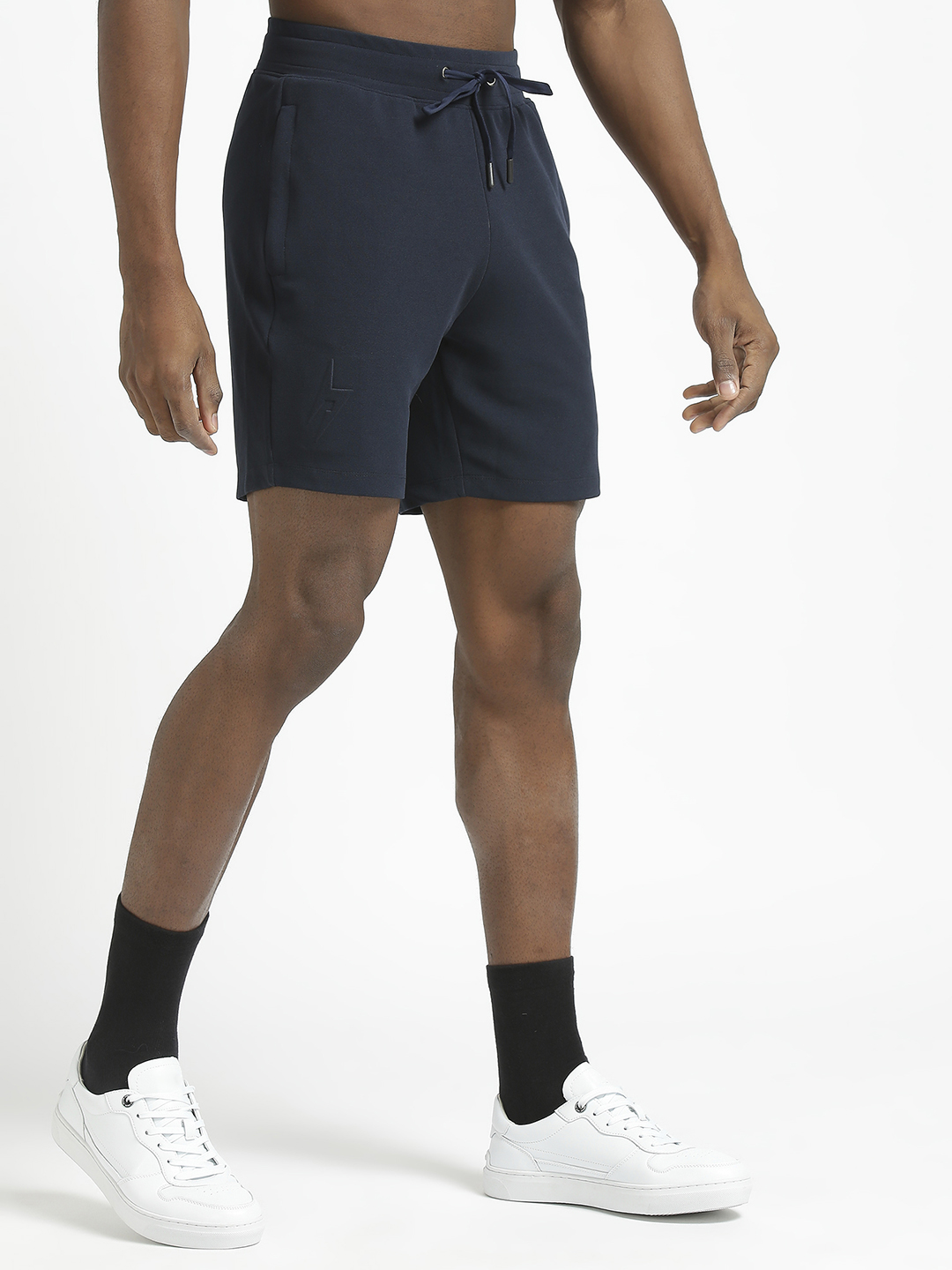 Hardik Pandya Men Adaptive Athletic Lightweight Activewear Navy Blue Short for Workout, Gym, Running, Yoga and Sports (3)