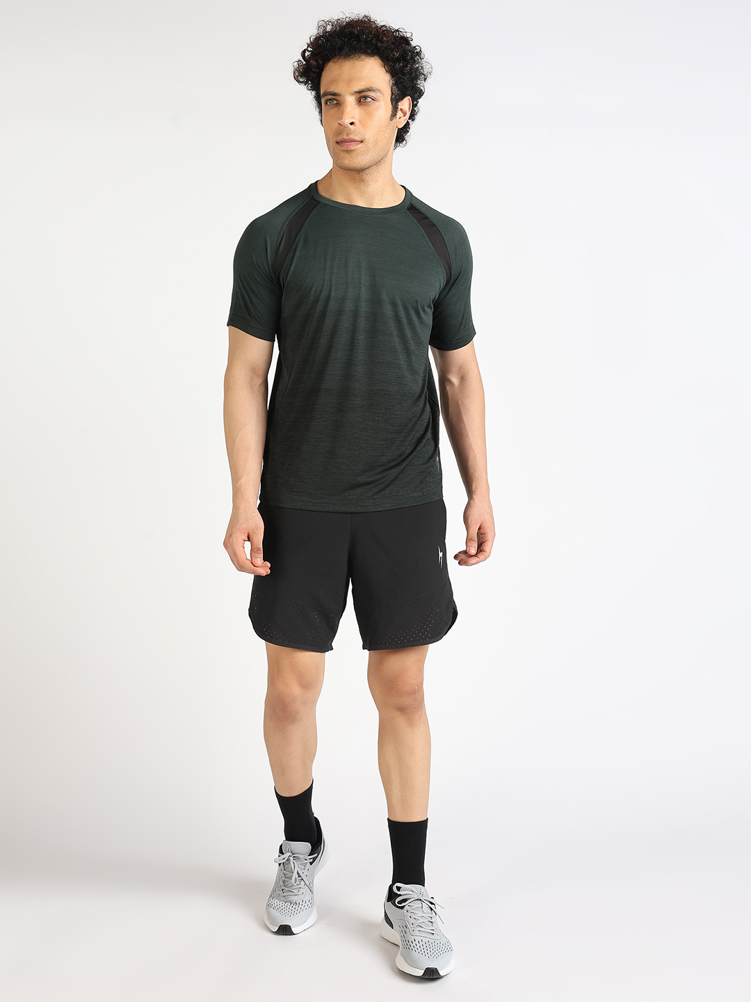 Hardik Pandya Men All-Rounder Quick Dry Round Neck Olive T-Shirt for Gym, Running, Yoga, Indoor & Outdoor Sports - Custo (6)