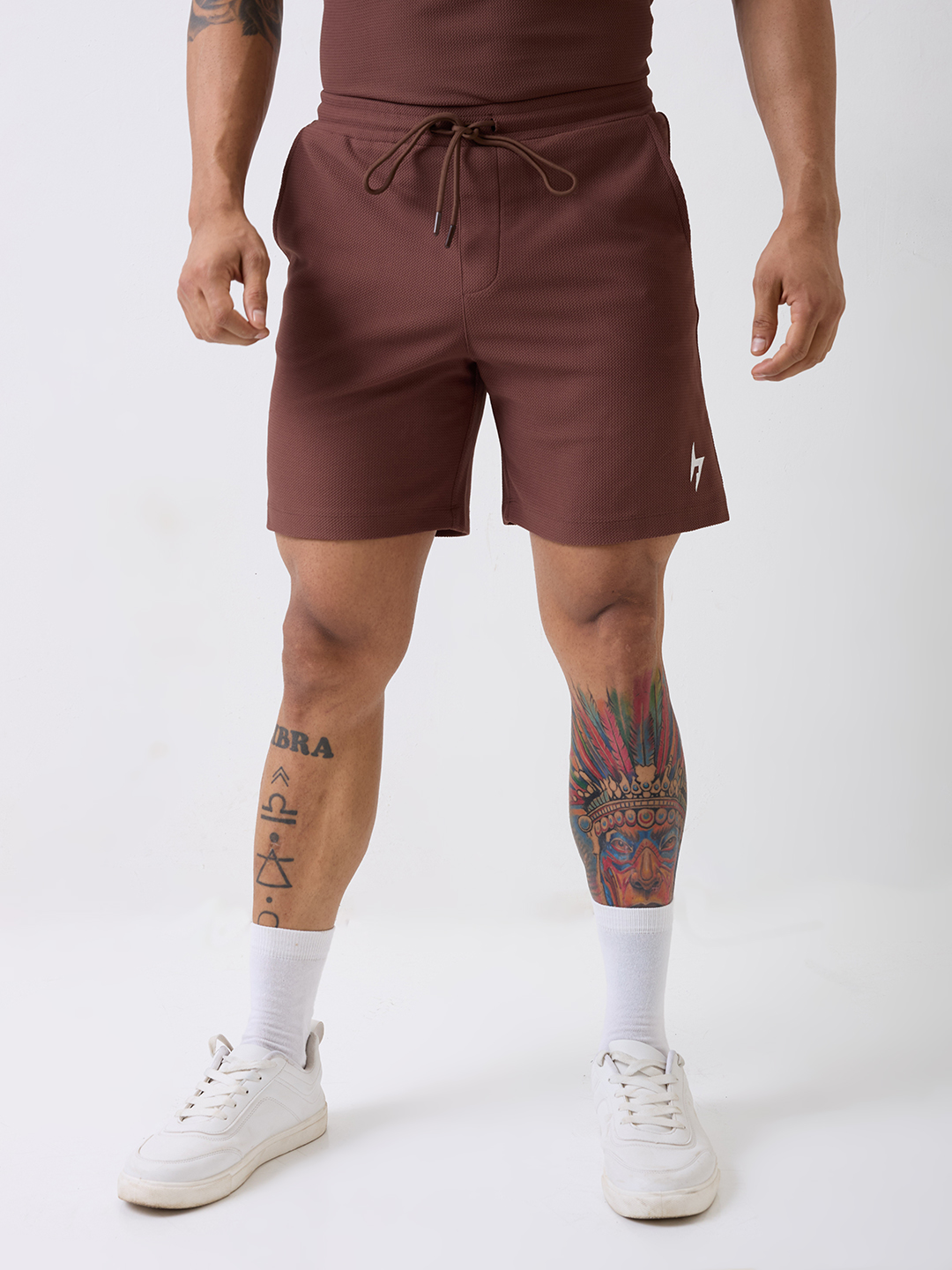 Hardik Pandya Men All-Terrain Co-ord Set in Brown, Stretchable and Textured with Heavy Gauge Premium Fabric (7)