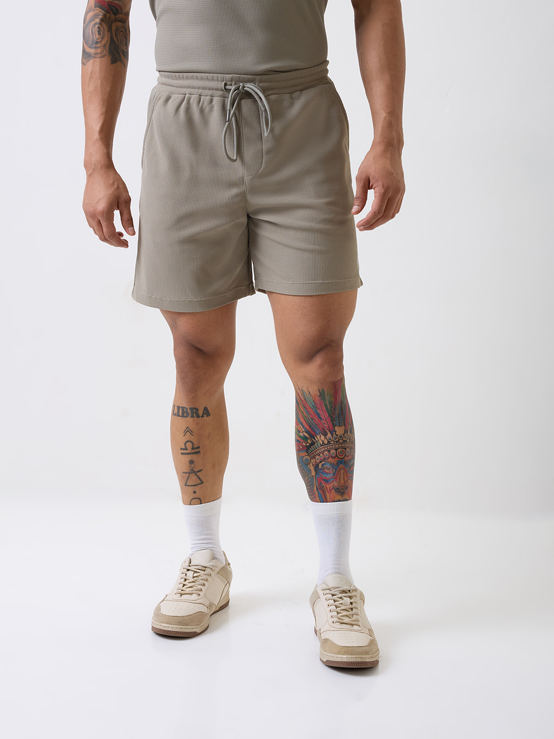 Hardik Pandya Men All-Terrain Co-ord Set in Treron Green, Stretchable and Textured with Heavy Gauge Premium Fabric (7)