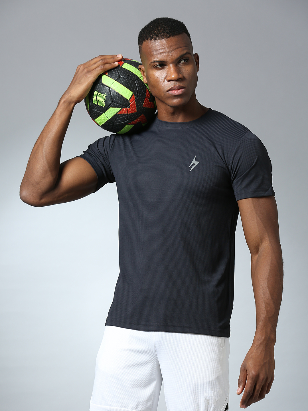 Hardik Pandya Men Compression Round Neck Quick Dry Grey T-Shirt for Gym, Running, Yoga, Indoor & Outdoor Sports - Custom (8)
