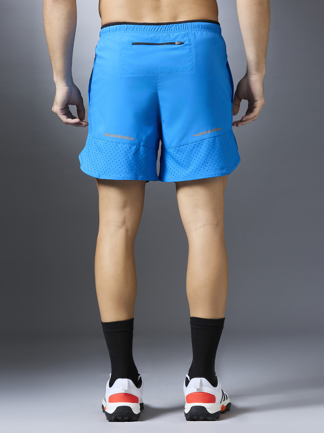 Hardik Pandya Men Flex Versatile Athletic Lightweight Activewear Blue Shorts for Workout, Gym, Running, Yoga and Sports (6)