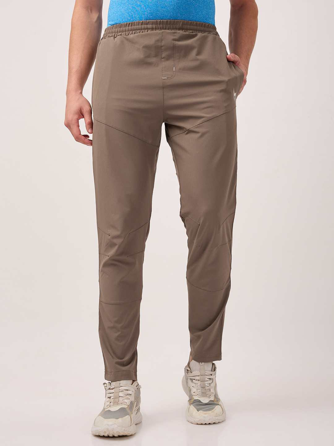 Hardik Pandya Men Grind Outdoor Dark Beige Track Pant for Workout, Gym, Running, Yoga, Indoor & Outdoor Sports