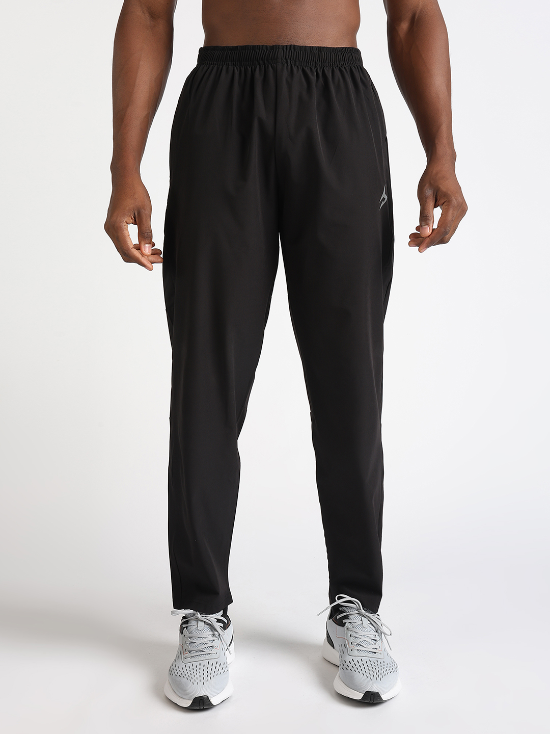 Hardik Pandya Men Level-Up Active Wear Black Track Pant for Workout, Gym, Running, Yoga and Sports (2)