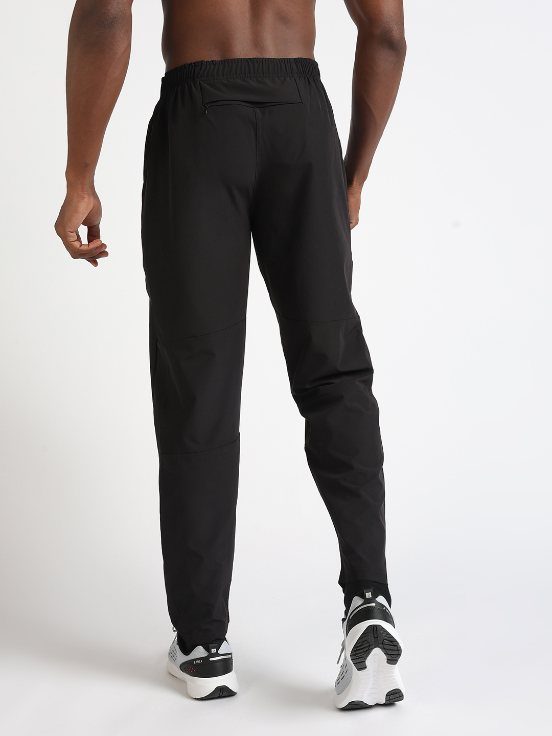 Hardik Pandya Men Level-Up Active Wear Black Track Pant for Workout, Gym, Running, Yoga and Sports (5)
