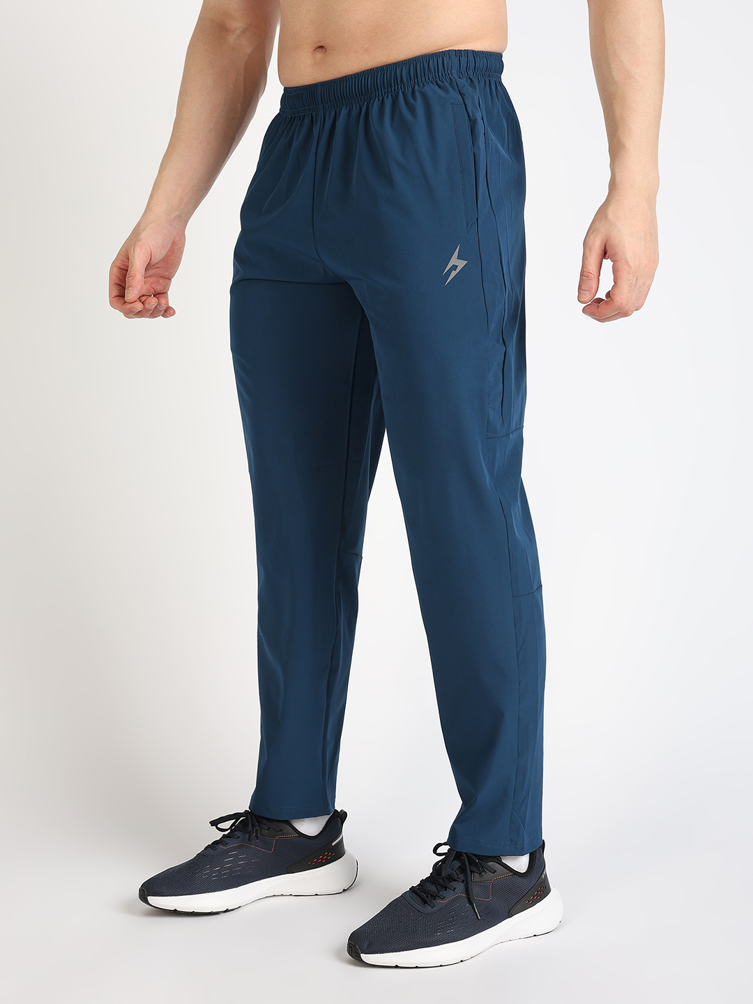 Hardik Pandya Men Level-Up Active Wear Teal Track Pant for Workout, Gym, Running, Yoga and Sports (2)