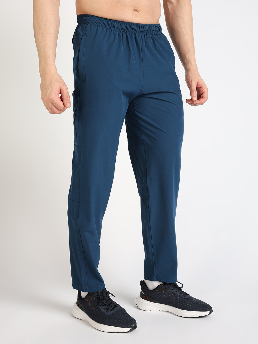 Hardik Pandya Men Level-Up Active Wear Teal Track Pant for Workout, Gym, Running, Yoga and Sports (3)
