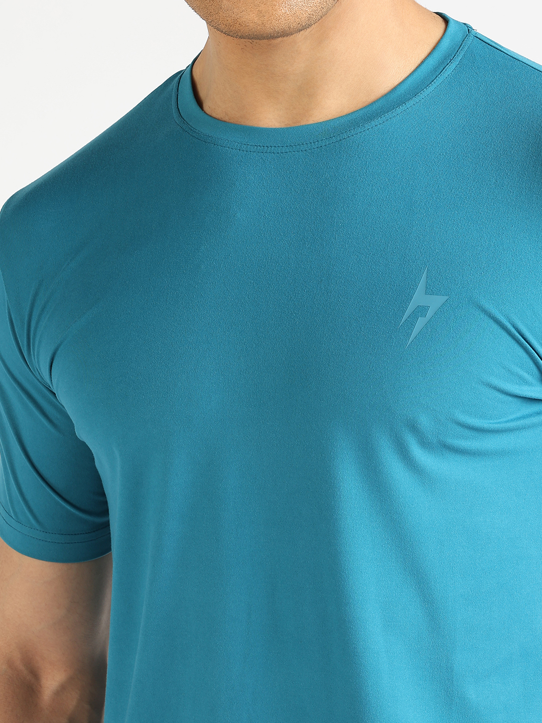 Hardik Pandya Men Performance Round Neck Quick Dry Blue T-Shirt for Gym, Running, Yoga, Indoor & Outdoor Sports - Custom (8)