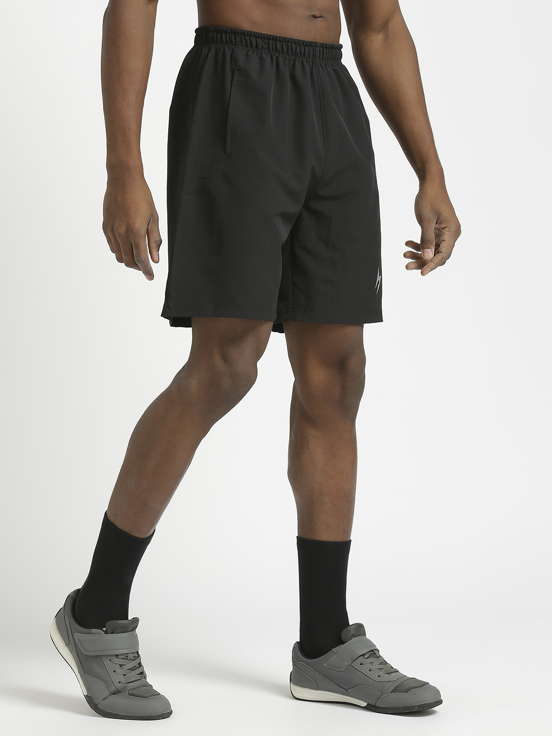 Hardik Pandya Men Swift Athletic Lightweight Activewear Navy Blue Shorts for Workout, Gym, Running, Yoga and Sports (3)