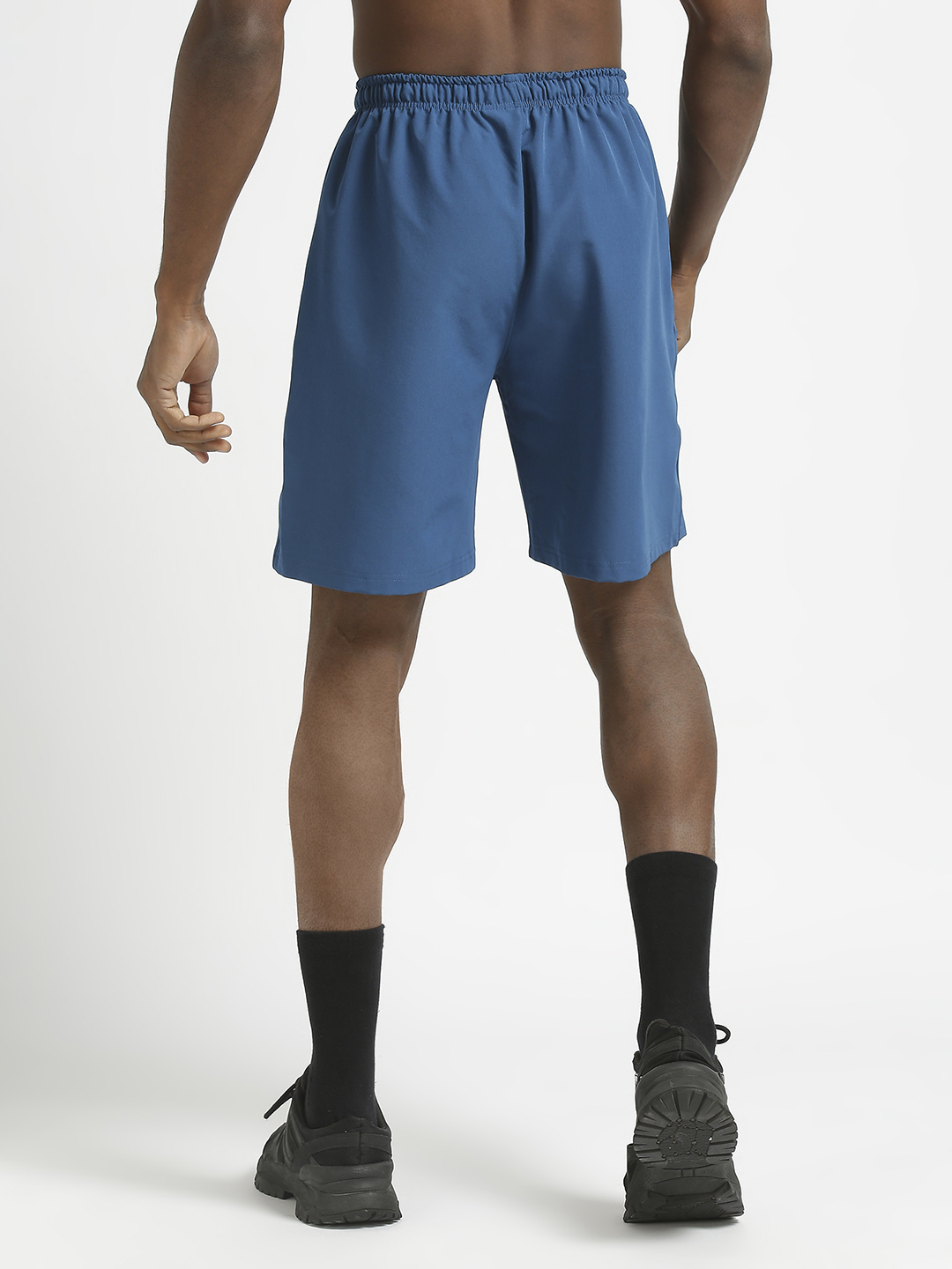 Hardik Pandya Men Swift Athletic Lightweight Activewear Teal Shorts for Workout, Gym, Running, Yoga and Sports (3)